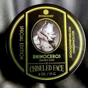 SOLD Limited  Ed. Chiseled Face Zoologist Rhino